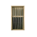 Gift Box of 6 Ebony Handle Steak Knives