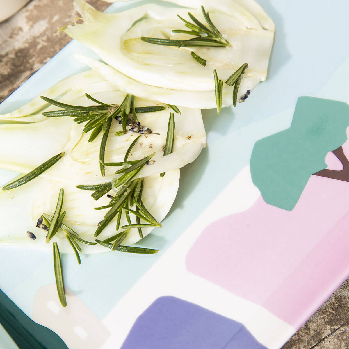 DESTINATION SUD Cake dish 40 x 16 cm