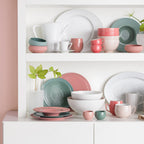 BAHIA ARGILE VERT Assiette gourmet grand bassin 26 cm