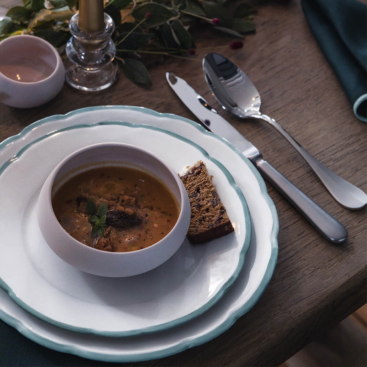 GOURMET ROSE NUDE Mini cocotte biseautée 7 cl