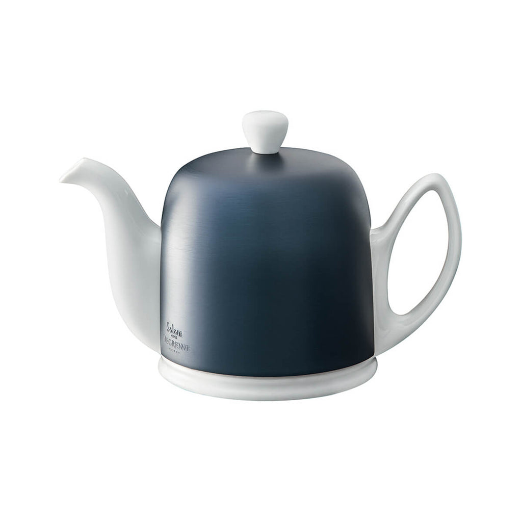 Teapot 4-Cup Cobalt Cloche