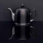 Teapot 2-Cup Black Cloche