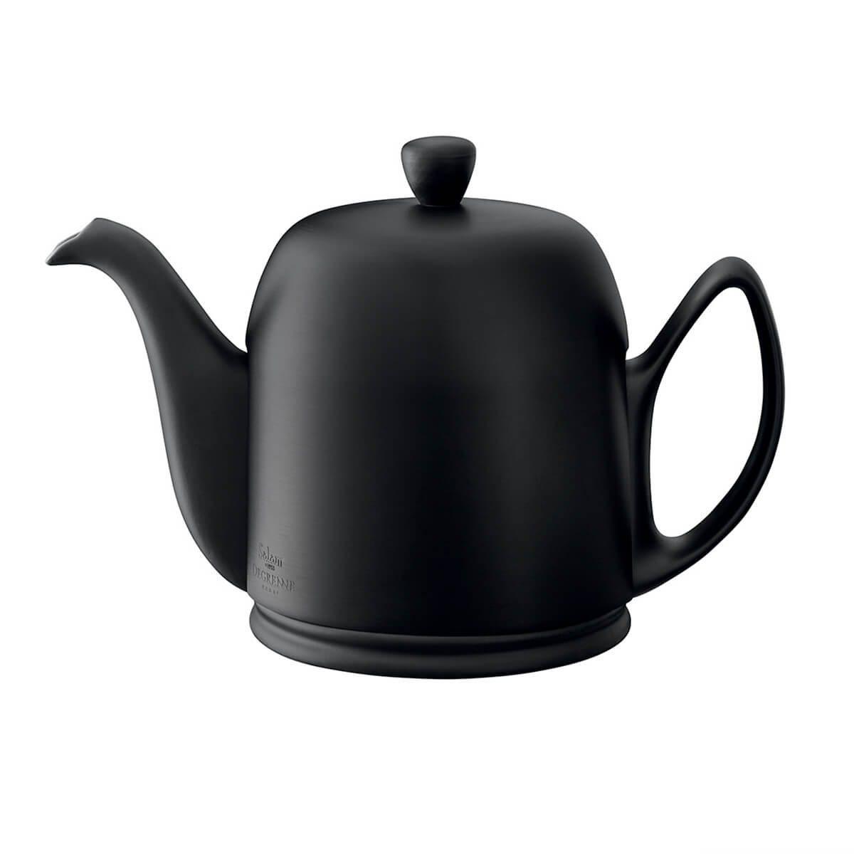 Teapot 6-Cup Black Cloche