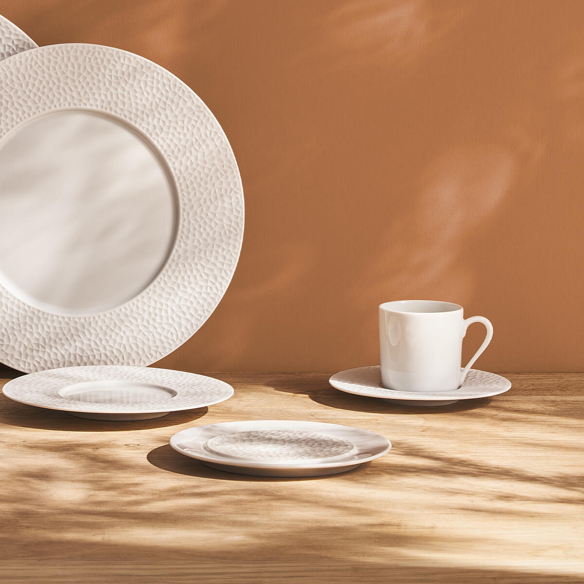 COLLECTION L FRAGMENT WHITE Bread plate 14 cm