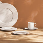 COLLECTION L FRAGMENT BLANC Assiette à pain 14 cm