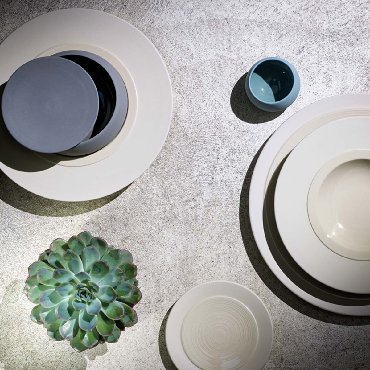 BAHIA DUNE Assiette gourmet grand bassin 26 cm