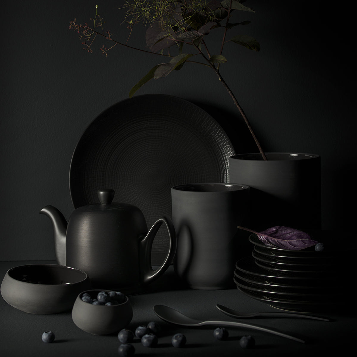 Image du produit: BAHIA BLACK ONYX Vase 14 cm