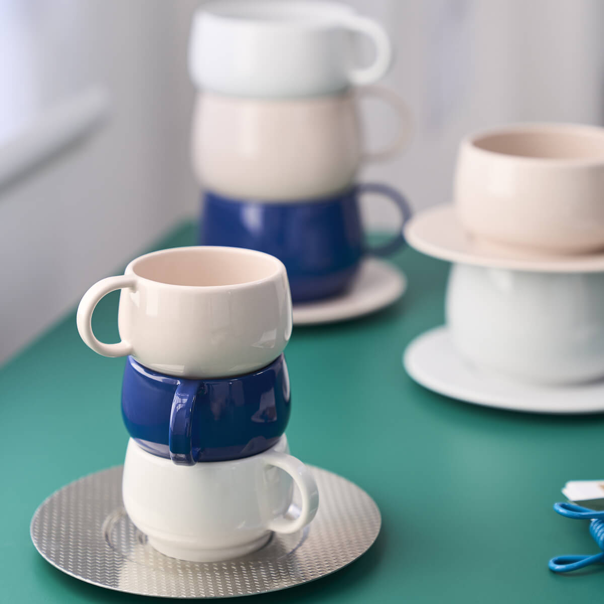 CAFETERIE EMPILEO WHITE Coffee/expresso cup 10 cl